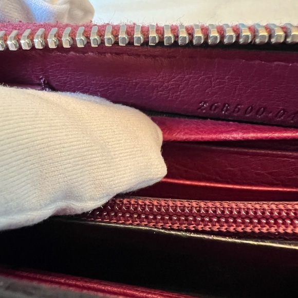 GUCCI Soho Interlocking GG Long Zippy Zip Around Leather Wallet - Picture 6 of 13